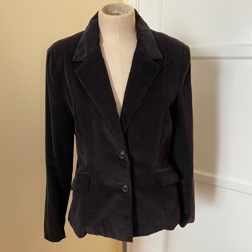 Vintage chaus velvet blazer